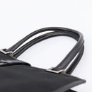 GUCCI Jackie Hand Bag Canvas Black Silver 002 1065 Auth 203243A-8
