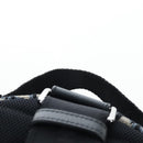 Christian Dior Trotter Canvas Backpack Jacquard Navy Silver Auth 203250SAM-14