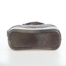 CHANEL Chain Gabriel De V Stitch Shoulder Bag Caviar Skin Gray CC Auth 203252V-10