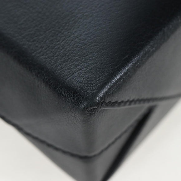 BALENCIAGA Duty Free Tote Bag Leather 2way Black Gold 787982 Auth 203253M