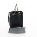 BALENCIAGA Duty Free Tote Bag Leather 2way Black Gold 787982 Auth 203253M-25