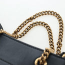 BALENCIAGA Duty Free Tote Bag Leather 2way Black Gold 787982 Auth 203253M-8