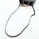 BALENCIAGA Duty Free Tote Bag Leather 2way Black Gold 787982 Auth 203253M-9