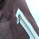 GUCCI New Jackie Hand Bag Leather Light Blue Gold 124407 Auth 203254V-19