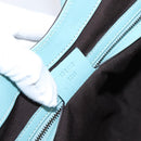GUCCI New Jackie Hand Bag Leather Light Blue Gold 124407 Auth 203254V-21