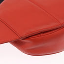 BOTTEGA VENETA INTRECCIATO Waist Bag Leather Red Auth 203258A-14