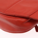 BOTTEGA VENETA INTRECCIATO Waist Bag Leather Red Auth 203258A-15