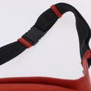 BOTTEGA VENETA INTRECCIATO Waist Bag Leather Red Auth 203258A-8