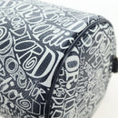 Christian Dior STUSSY Collaboration Bag Leather Navy Silver Auth 203259SAM-16