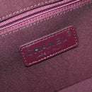 CHANEL Boy Chanel Chain Shoulder Camera Bag Lamb Skin White CC Auth 203260V-26