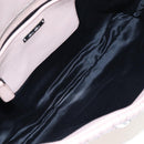 Miu Miu Nappa Crystal Matelasse Bag Leather 3way Pink Silver Auth 203264M-25