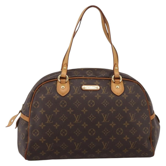 LOUIS VUITTON Monogram Montorgueil GM Shoulder Bag M95566 LV Auth 203267A