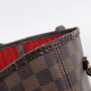 LOUIS VUITTON Damier Ebene Neverfull MM Tote Bag N51105 LV Auth 203271A-9
