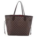 LOUIS VUITTON Damier Ebene Neverfull MM Tote Bag N51105 LV Auth 203271A-2