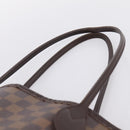 LOUIS VUITTON Damier Ebene Neverfull MM Tote Bag N51105 LV Auth 203271A-7