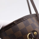 LOUIS VUITTON Damier Ebene Neverfull MM Tote Bag N51105 LV Auth 203271A-8