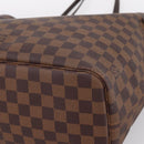 LOUIS VUITTON Damier Ebene Neverfull MM Tote Bag N51105 LV Auth 203272SAV-9
