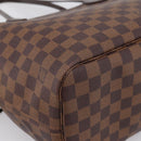 LOUIS VUITTON Damier Ebene Neverfull MM Tote Bag N51105 LV Auth 203272SAV-16