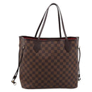 LOUIS VUITTON Damier Ebene Neverfull MM Tote Bag N51105 LV Auth 203272SAV-13