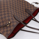 LOUIS VUITTON Damier Ebene Neverfull MM Tote Bag N51105 LV Auth 203272SAV-6