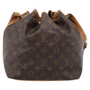 LOUIS VUITTON Monogram Petit Noe Shoulder Bag M42226 LV Auth 203276-3