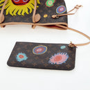 LOUIS VUITTON Yayoi Kusama Face Neverfull MM Tote Bag M46447 LV Auth 203277SAV-23