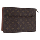 LOUIS VUITTON Monogram Pochette Homme Clutch Bag M51795 LV Auth 203279-1