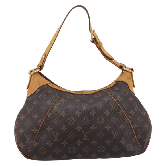 LOUIS VUITTON Monogram Thames GM Shoulder Bag M56383 LV Auth 203280