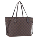 LOUIS VUITTON Damier Ebene Neverfull PM Tote Bag N51109 LV Auth 203282-1