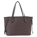LOUIS VUITTON Damier Ebene Neverfull PM Tote Bag N51109 LV Auth 203282-13