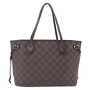 LOUIS VUITTON Damier Ebene Neverfull PM Tote Bag N51109 LV Auth 203282-2
