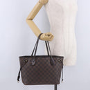 LOUIS VUITTON Damier Ebene Neverfull PM Tote Bag N51109 LV Auth 203282-30