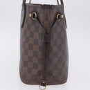 LOUIS VUITTON Damier Ebene Neverfull PM Tote Bag N51109 LV Auth 203282-3