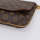 LOUIS VUITTON Monogram Musette Tango Short Strap Bag M51257 LV Auth 203283A-9