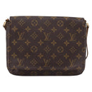 LOUIS VUITTON Monogram Musette Tango Short Strap Bag M51257 LV Auth 203283A-13