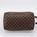 LOUIS VUITTON Damier Ebene Speedy Bandouliere30 Hand Bag N41367 LV Auth 203285V-5