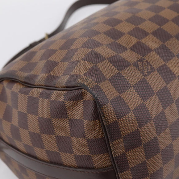 LOUIS VUITTON Damier Ebene Speedy Bandouliere30 Hand Bag N41367 LV Auth 203285V