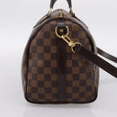 LOUIS VUITTON Damier Ebene Speedy Bandouliere30 Hand Bag N41367 LV Auth 203285V-3