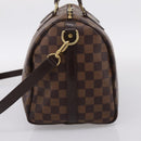 LOUIS VUITTON Damier Ebene Speedy Bandouliere30 Hand Bag N41367 LV Auth 203285V-4