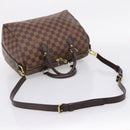 LOUIS VUITTON Damier Ebene Speedy Bandouliere30 Hand Bag N41367 LV Auth 203285V-8