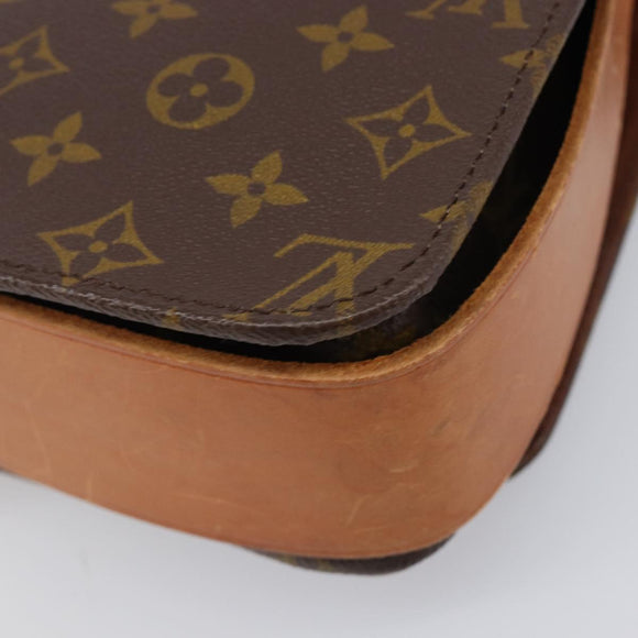 LOUIS VUITTON Monogram Cartouchiere GM Shoulder Bag M51252 LV Auth 203287A