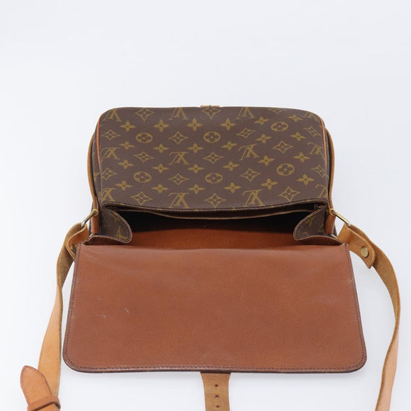 LOUIS VUITTON Monogram Cartouchiere GM Shoulder Bag M51252 LV Auth 203287A