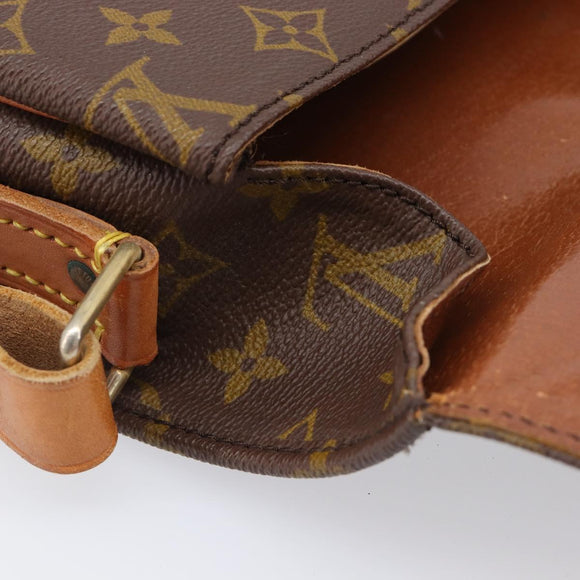 LOUIS VUITTON Monogram Cartouchiere GM Shoulder Bag M51252 LV Auth 203287A