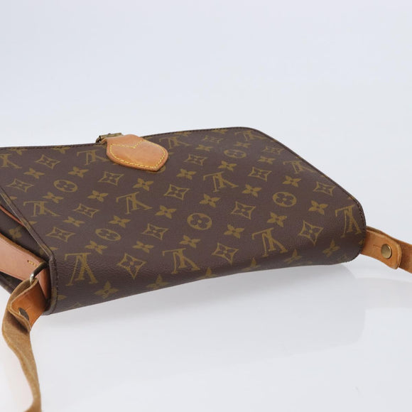 LOUIS VUITTON Monogram Cartouchiere GM Shoulder Bag M51252 LV Auth 203287A