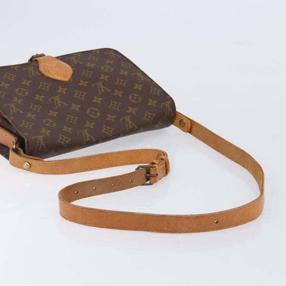 LOUIS VUITTON Monogram Cartouchiere GM Shoulder Bag M51252 LV Auth 203287A