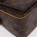 LOUIS VUITTON Monogram Viva Cite GM Shoulder Bag M51163 LV Auth 203290SAV-14