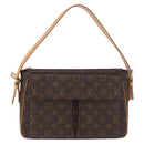 LOUIS VUITTON Monogram Viva Cite GM Shoulder Bag M51163 LV Auth 203290SAV-13
