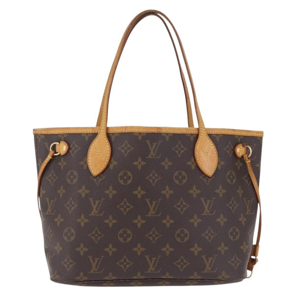 LOUIS VUITTON Monogram Neverfull PM Tote Bag M40155 LV Auth 203291A