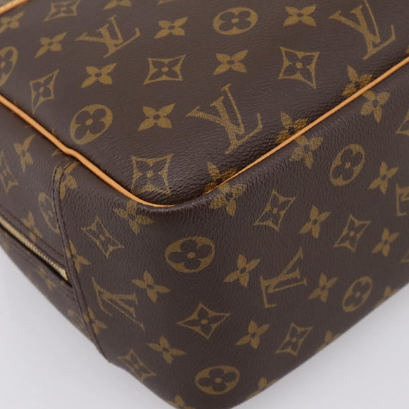 LOUIS VUITTON Monogram Deauville Hand Bag M47270 LV Auth 203292V