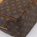 LOUIS VUITTON Monogram Deauville Hand Bag M47270 LV Auth 203292V-13